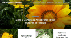 Desktop Screenshot of obsessivegardener.com